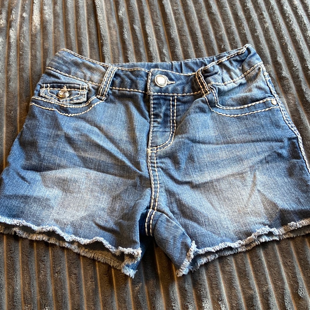 Blue shorts